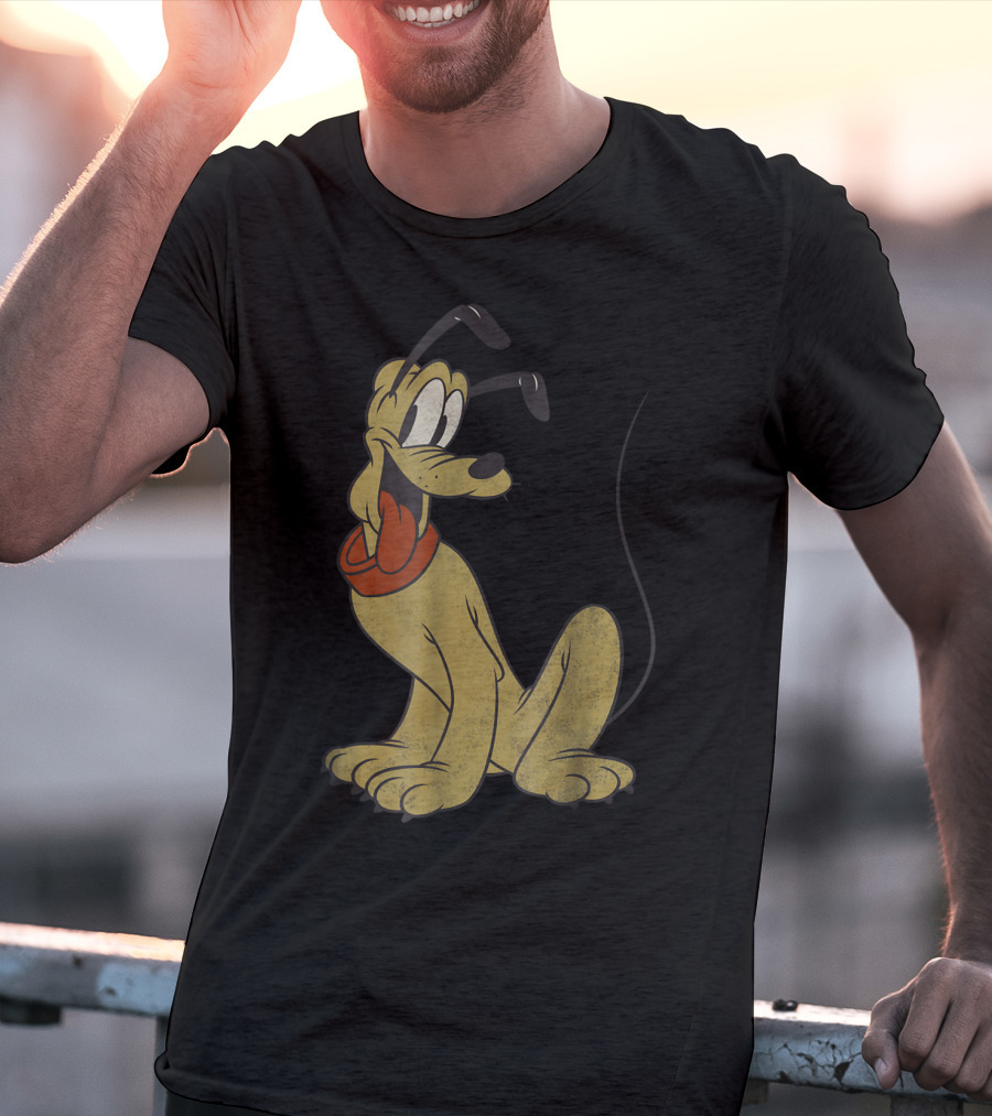 Disney Vintage Style Pluto Character T-Shirt