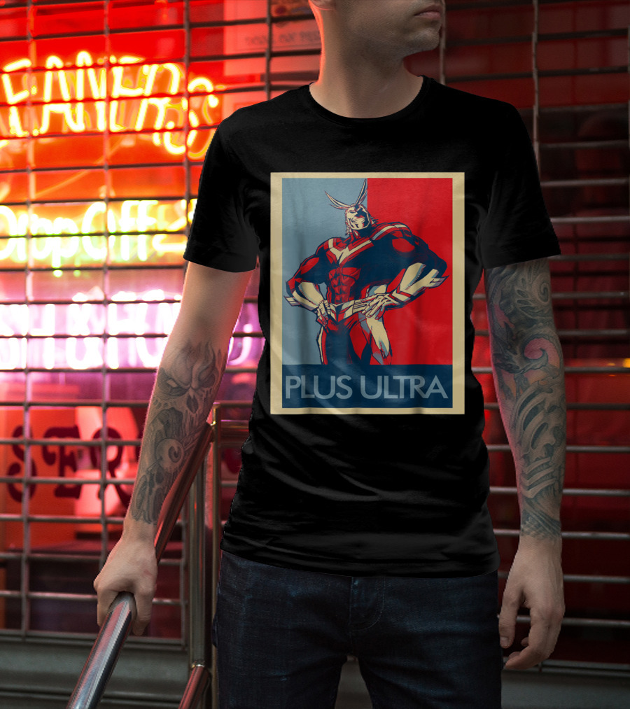 All Might Plus Ultra Vintage Heroic T-Shirt