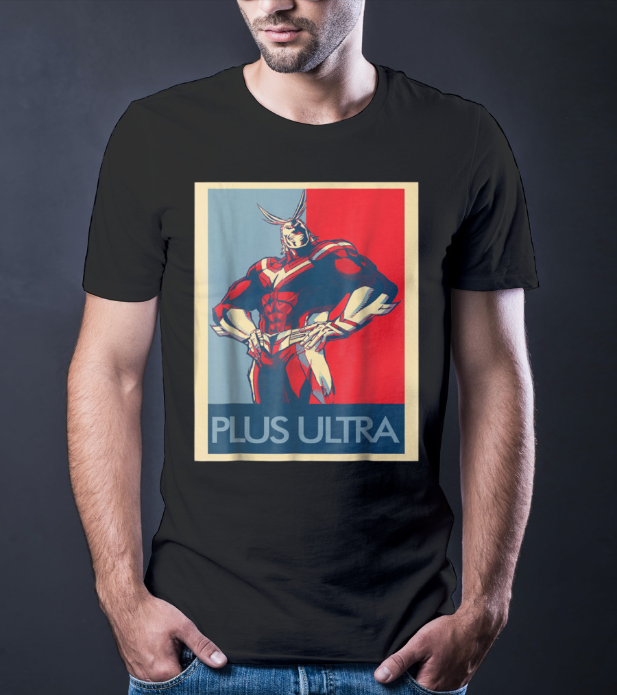 All Might Plus Ultra Vintage Heroic T-Shirt