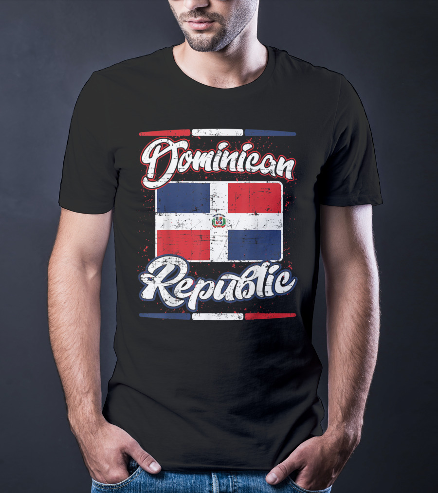 Dominican Republic Flag Pride T-Shirt