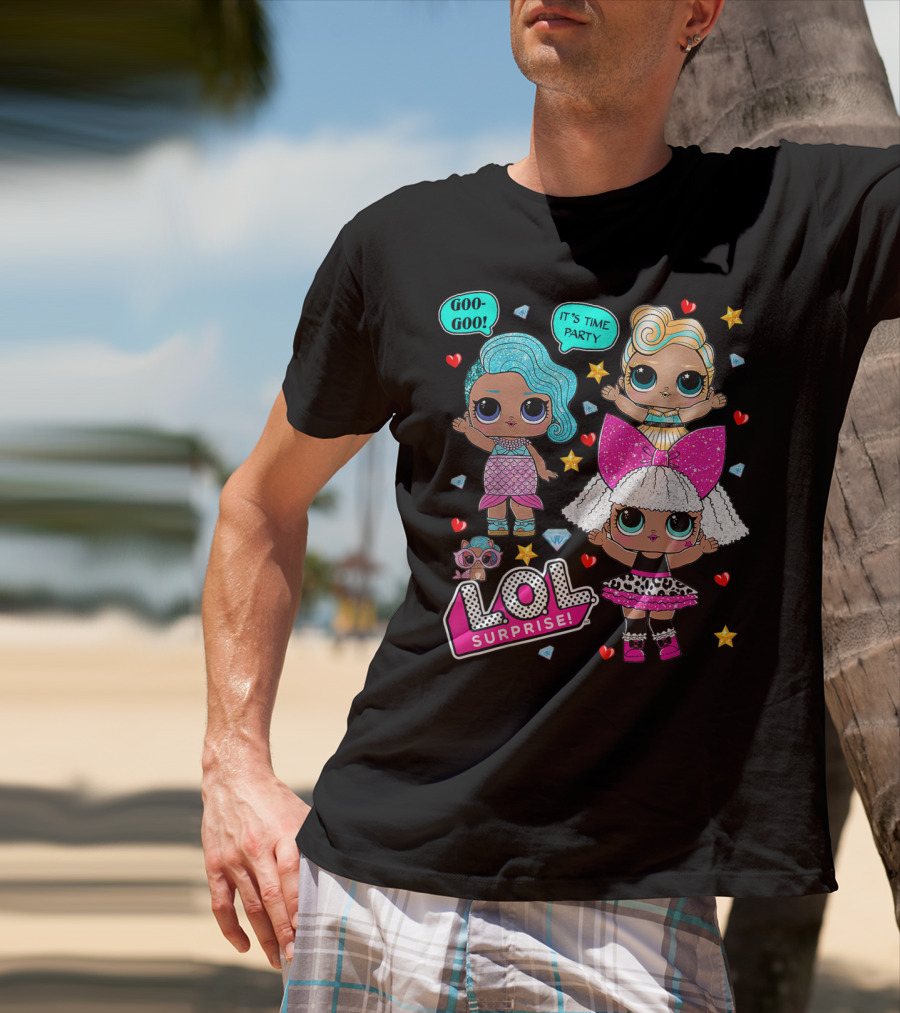 LOL Surprise Goo Goo It's Time Party T-Shirt