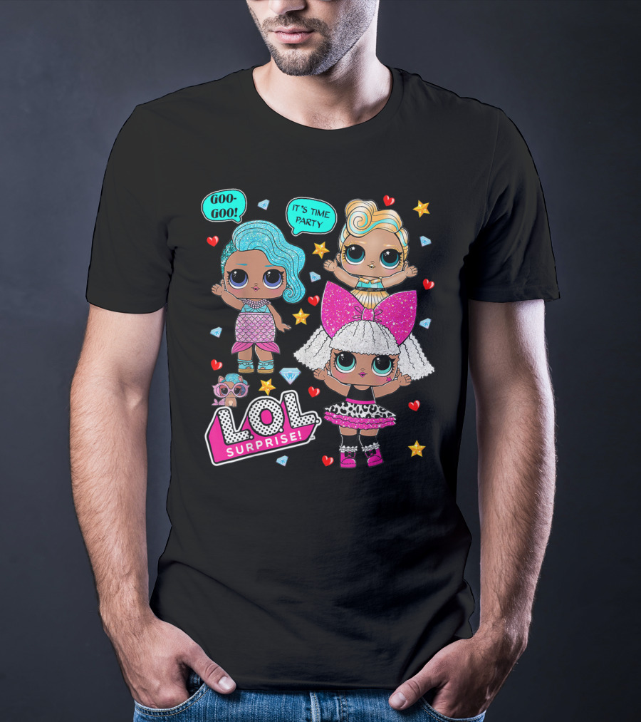 LOL Surprise Goo Goo It's Time Party T-Shirt