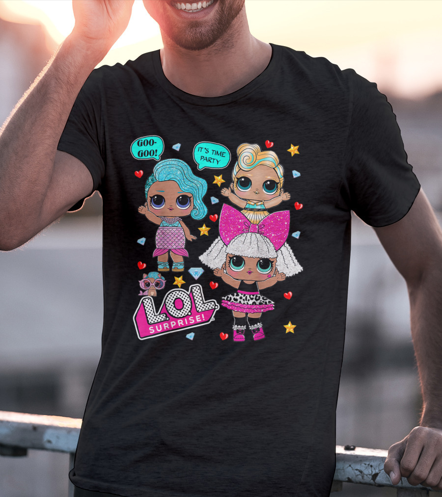 LOL Surprise Goo Goo It's Time Party T-Shirt