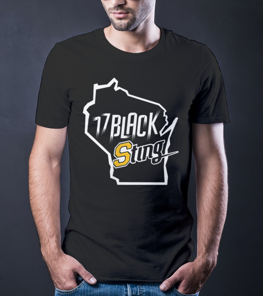 17 Black Sting Wisconsin T-Shirt