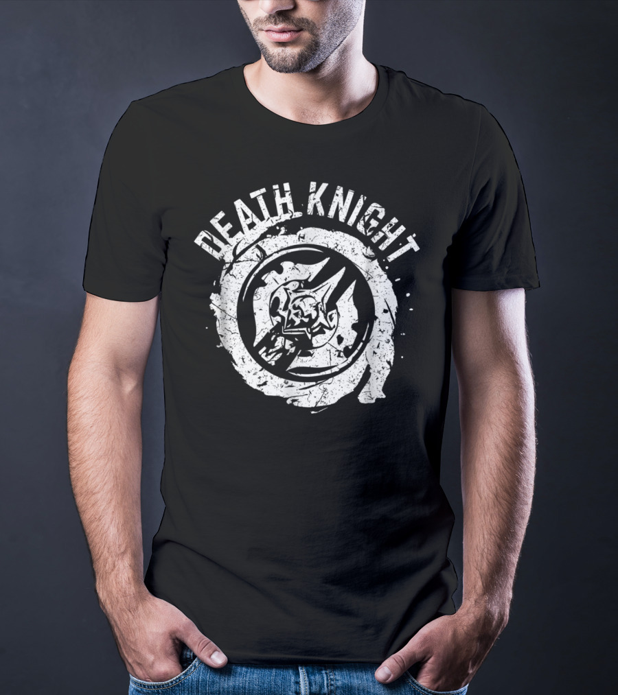 Death Knight WoW Gaming Class Icon Skull Emblem T-Shirt