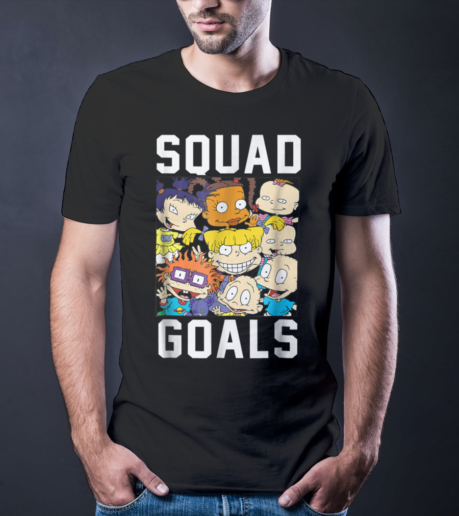 Rugrats Squad Goals Nickelodeon Characters Gathering T-Shirt