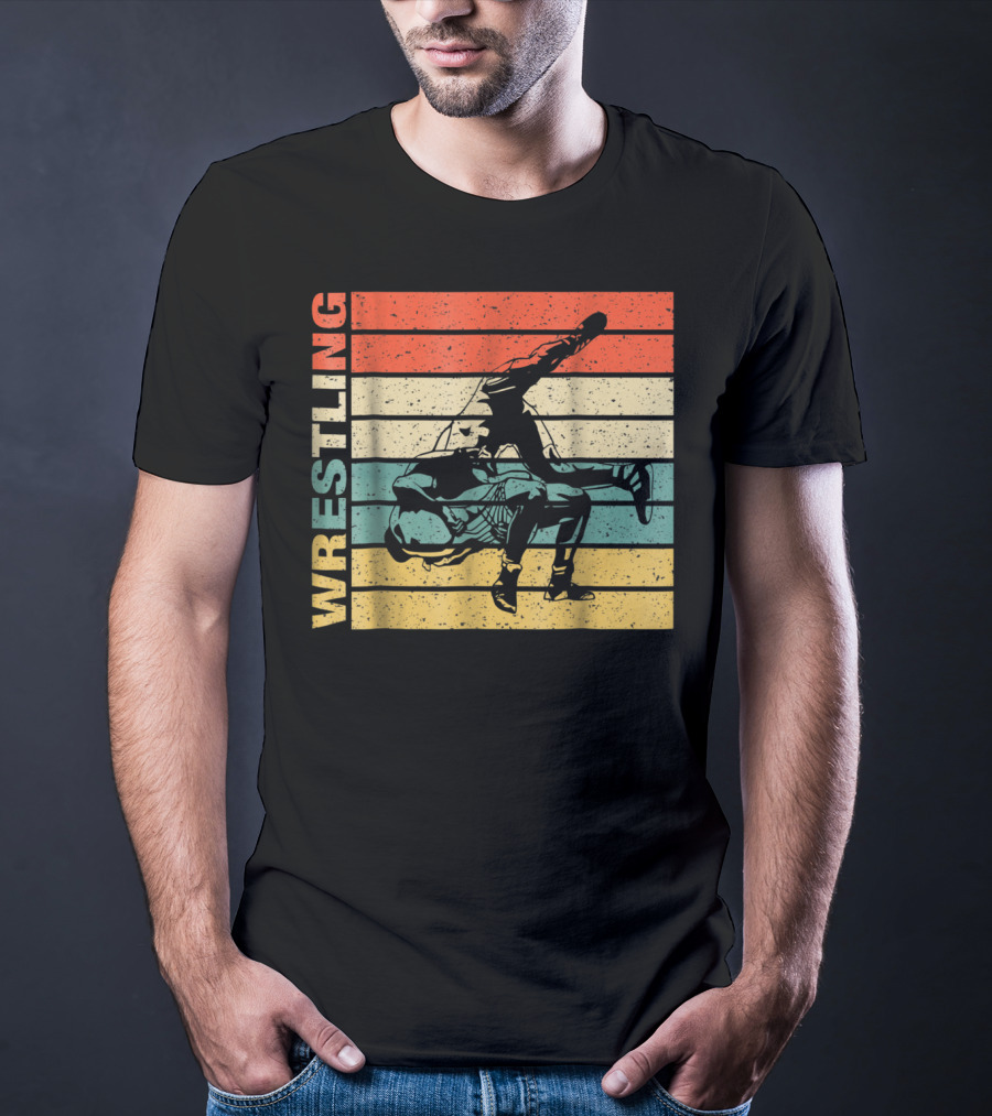 Cool Classic Wrestling Retro Birthday T-Shirt
