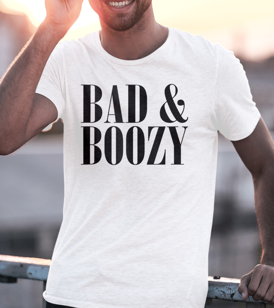 Bad Boozy Bachelorette Party Funny Summer Beer T-Shirt