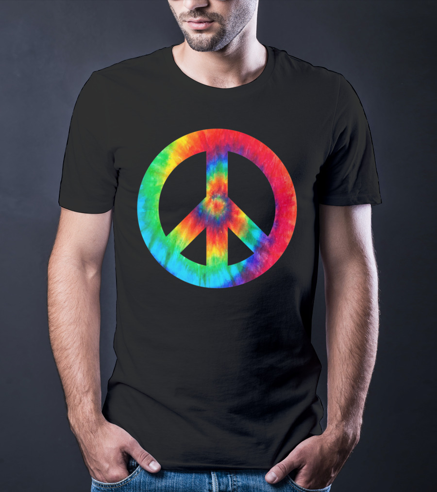Cool Tie Dye Peace T-Shirt