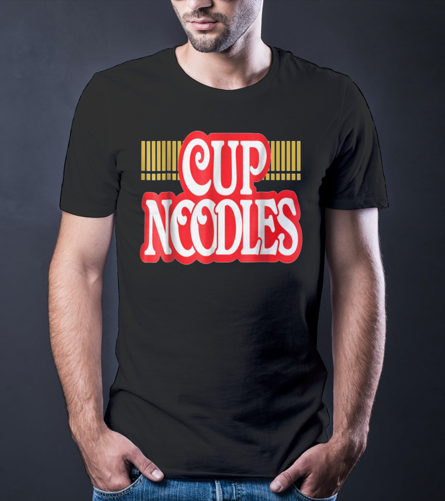 Cup Noodles Instant Ramen Iconic Red White T-Shirt