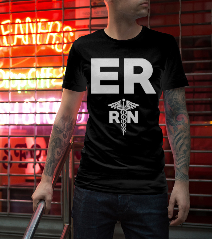 ER Registered Nurse Hospital RN Staff T-Shirt