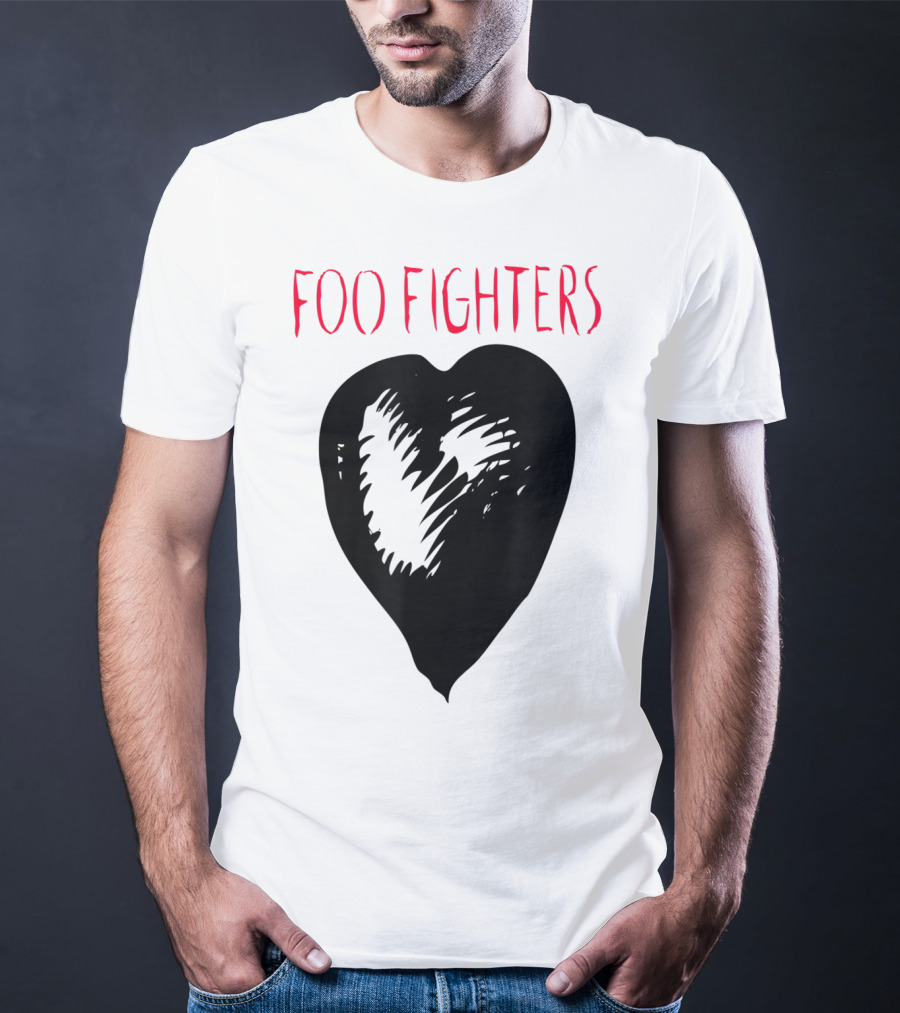 Foo Fighters One By One Black Heart T-Shirt