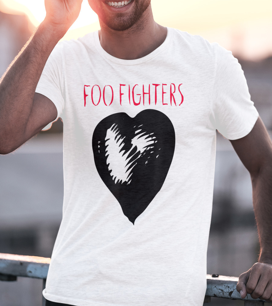 Foo Fighters One By One Black Heart T-Shirt