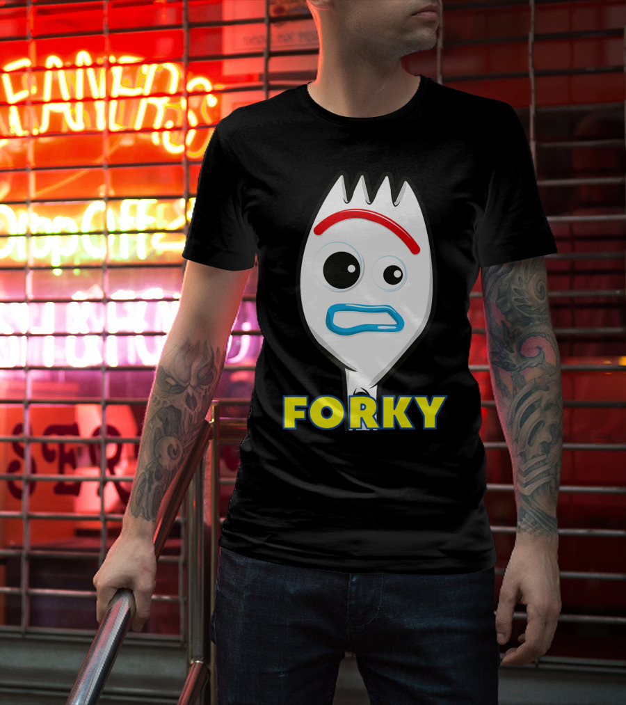 Forky Why Am I Alive Funny Character Expressions T-Shirt