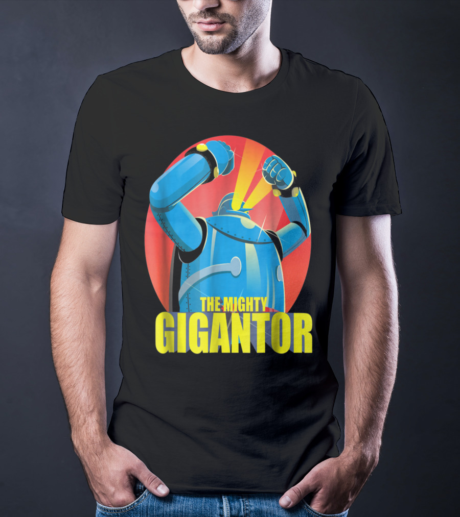 The Mighty Gigantor Robot Retro Sci-Fi Hero T-Shirt