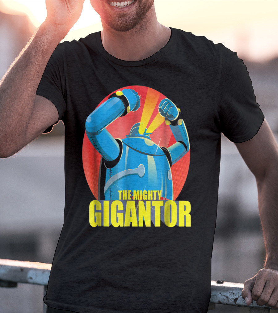 The Mighty Gigantor Robot Retro Sci-Fi Hero T-Shirt