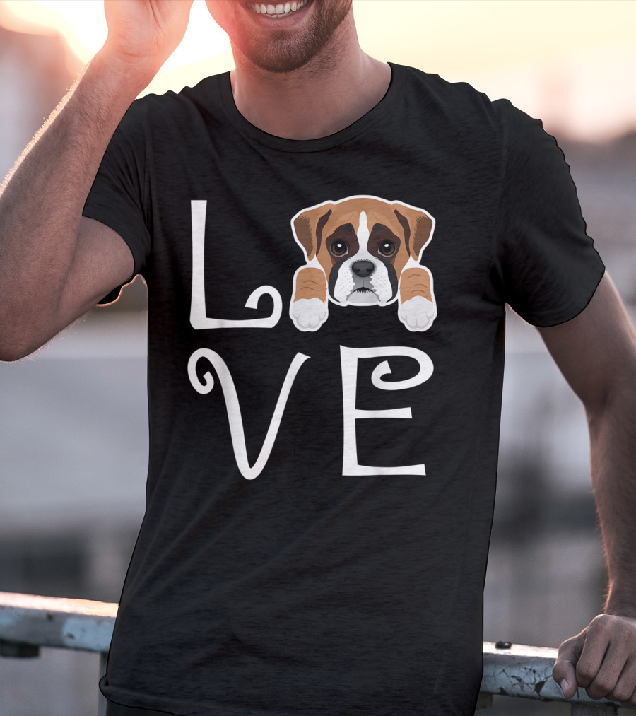 Boxer Love Dog Owner Puppy T-Shirt