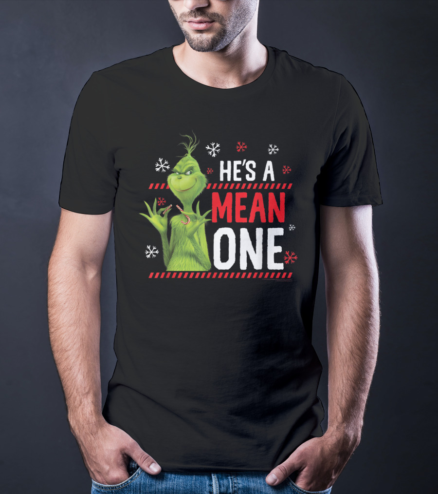 He's A Mean One The Grinch Drseuss Jolly T-Shirt