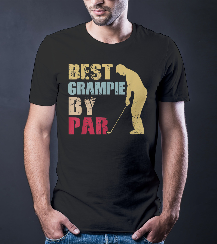 Best Grampie By Par Golf Vintage T-Shirt