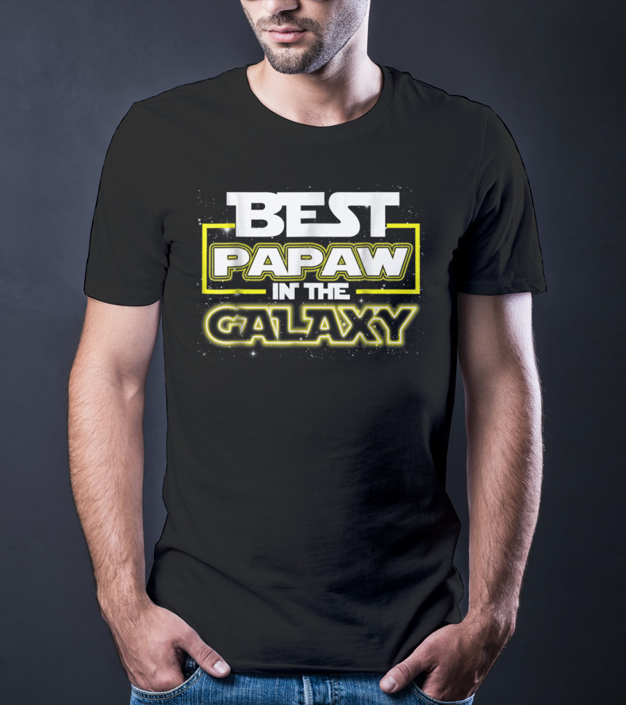 Best Papaw In The Galaxy Star Wars T-Shirt
