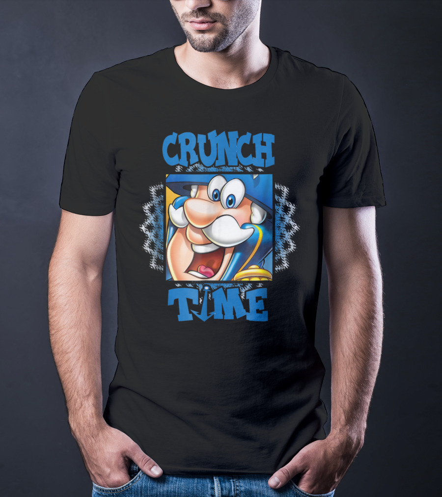 Crunch Time Cap'n Crunch Happy Captain Face T-Shirt