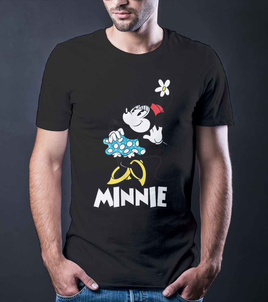 Disney Minnie Mouse Polka Dot Dress With Daisy Flower T-Shirt
