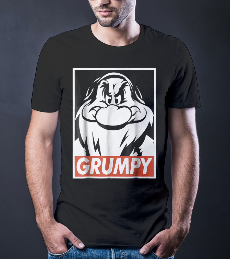 Disney Snow White Grumpy Streetwear T-Shirt