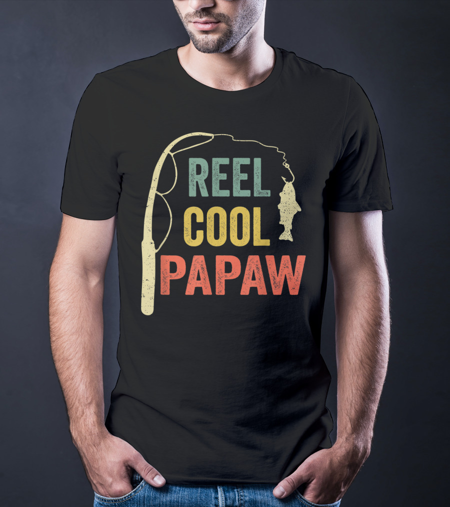 Reel Cool Papaw Fishing T-Shirt