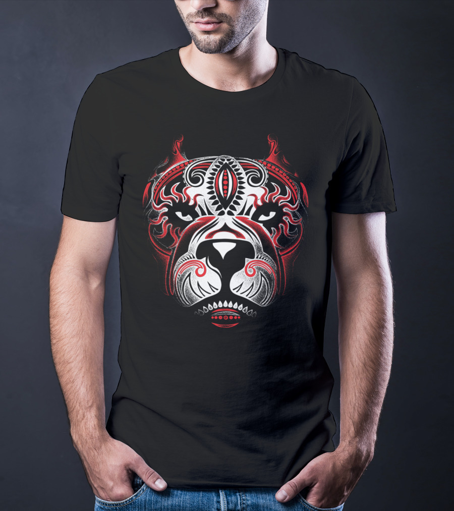 American Bully Pit Bull Dog Sugar Skull T-Shirt