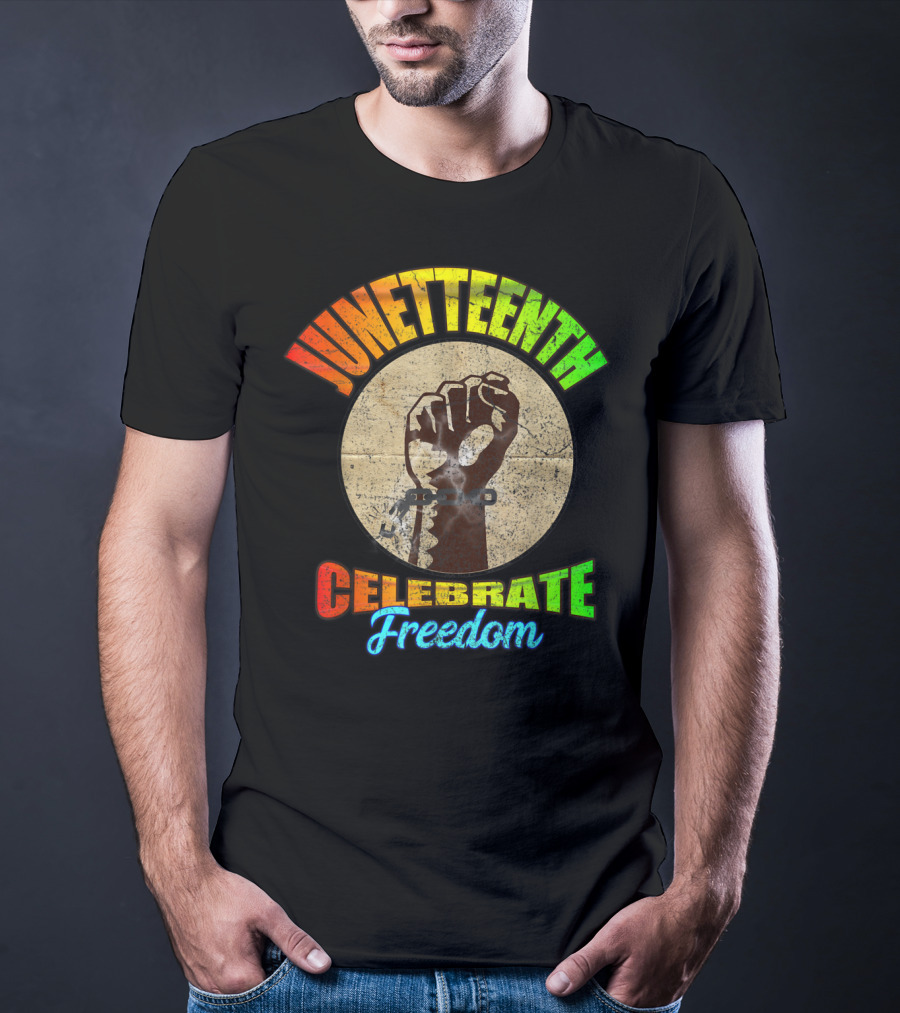 Juneteenth Celebrate Freedom End Of Slavery Abolished American T-Shirt