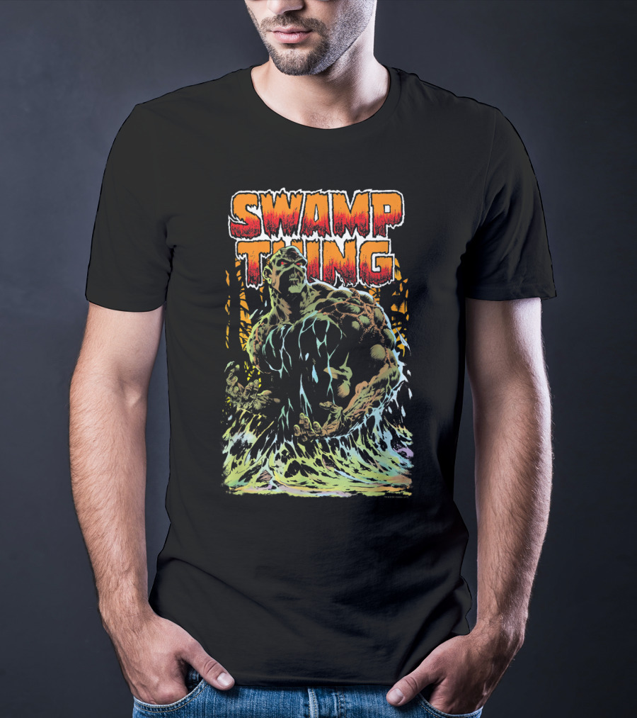 Justice League DC Swamp Thing Comic T-Shirt