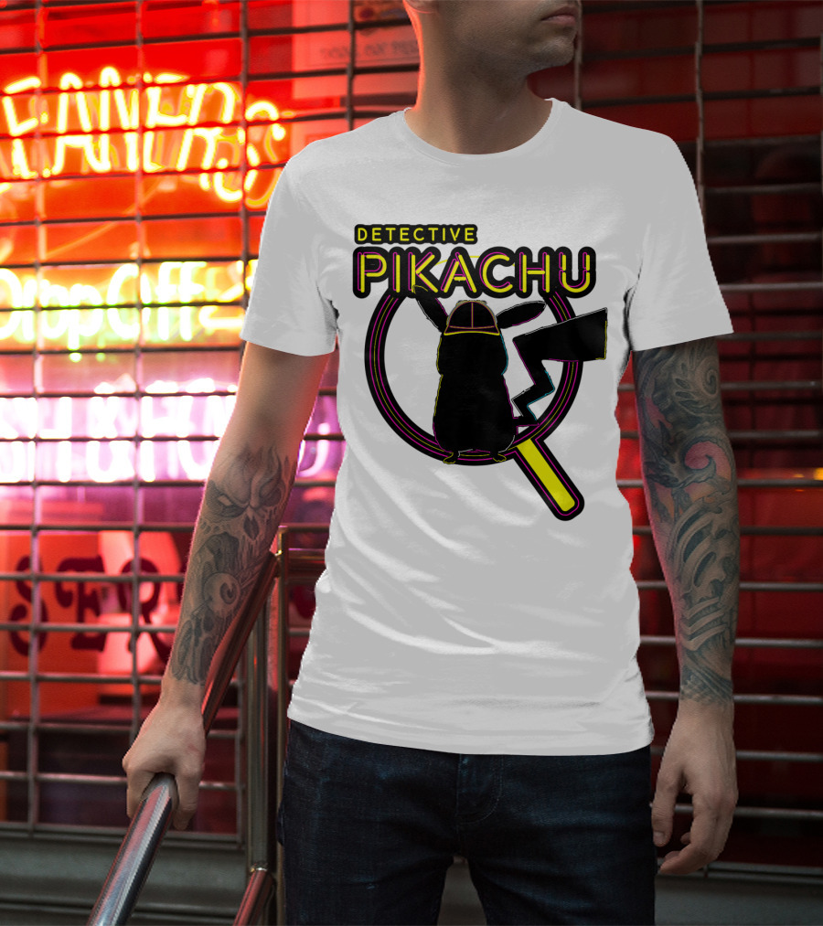 Detective Pikachu Magnify Pikachu Kids Iconic T-Shirt