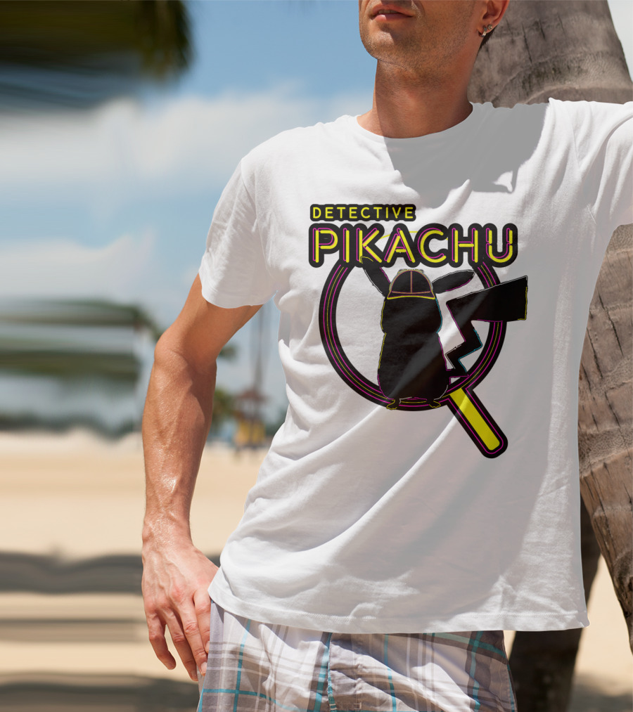 Detective Pikachu Magnify Pikachu Kids Iconic T-Shirt