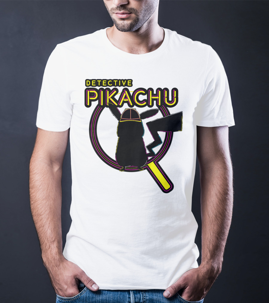 Detective Pikachu Magnify Pikachu Kids Iconic T-Shirt