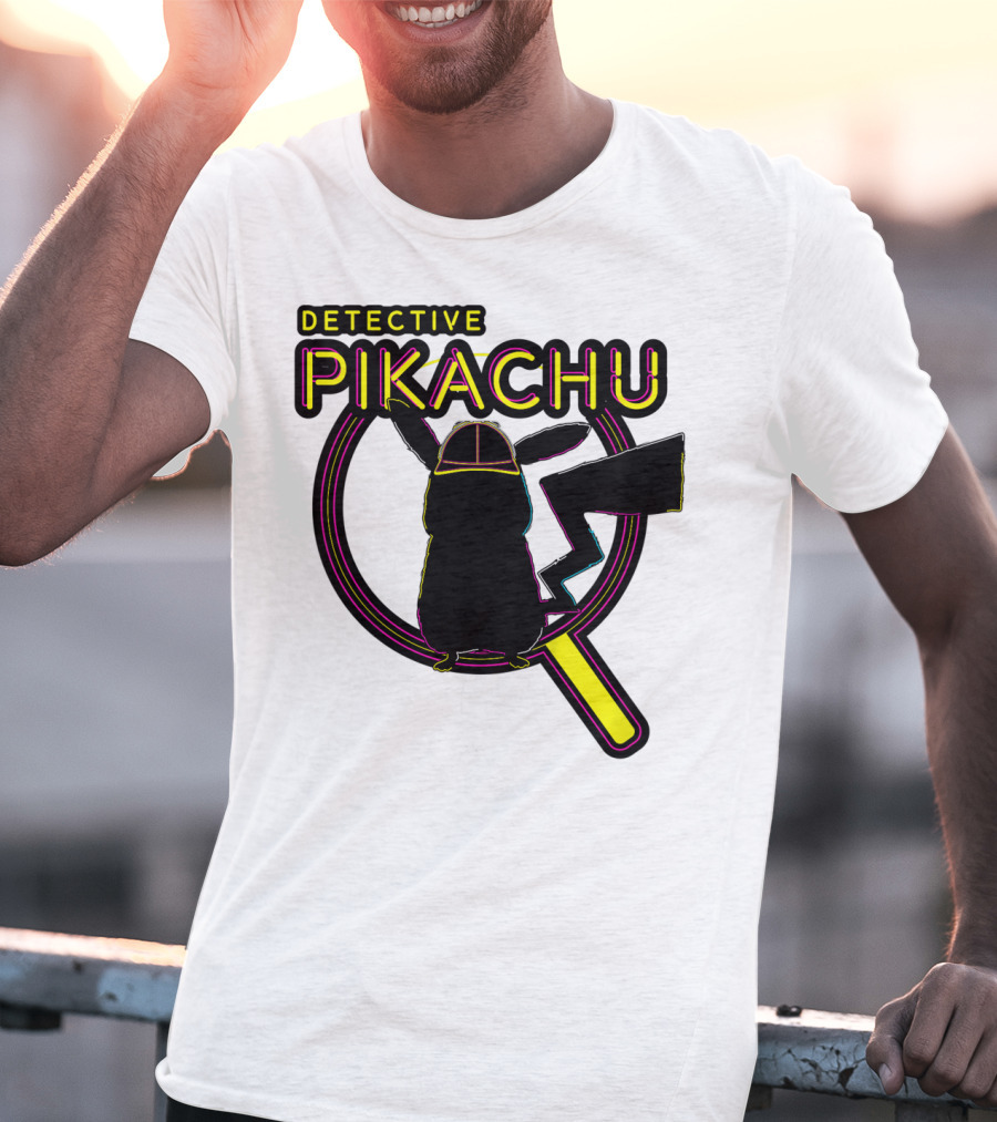 Detective Pikachu Magnify Pikachu Kids Iconic T-Shirt