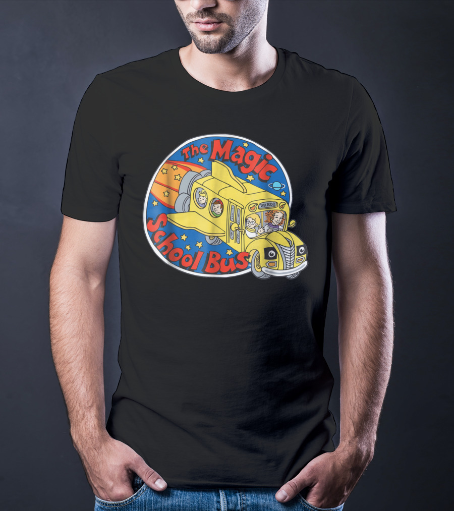 The Magic School Bus Wahoo Adventure Stars And Planets T-Shirt