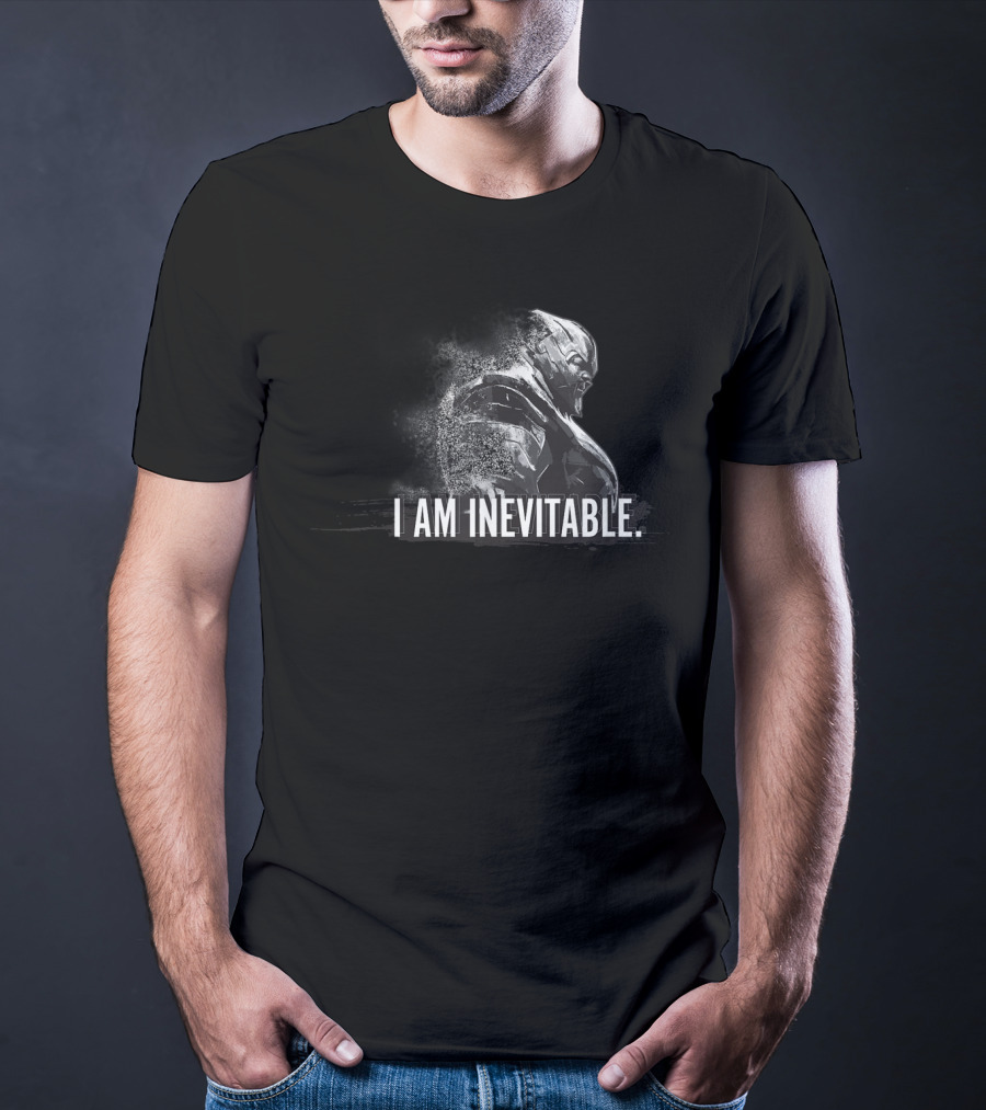 Marvel Avengers Endgame Thanos I Am Inevitable T-Shirt