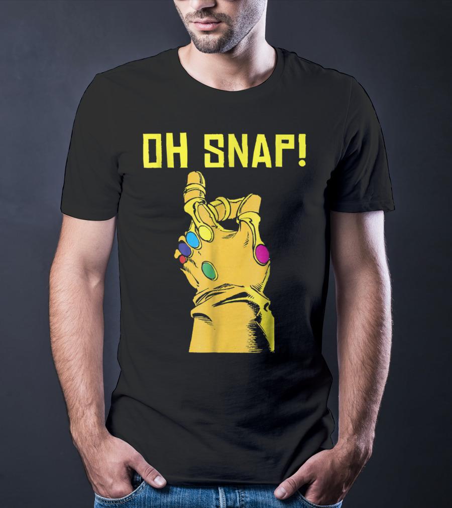 Marvel Oh Snap Infinity Gauntlet Thanos T-Shirt