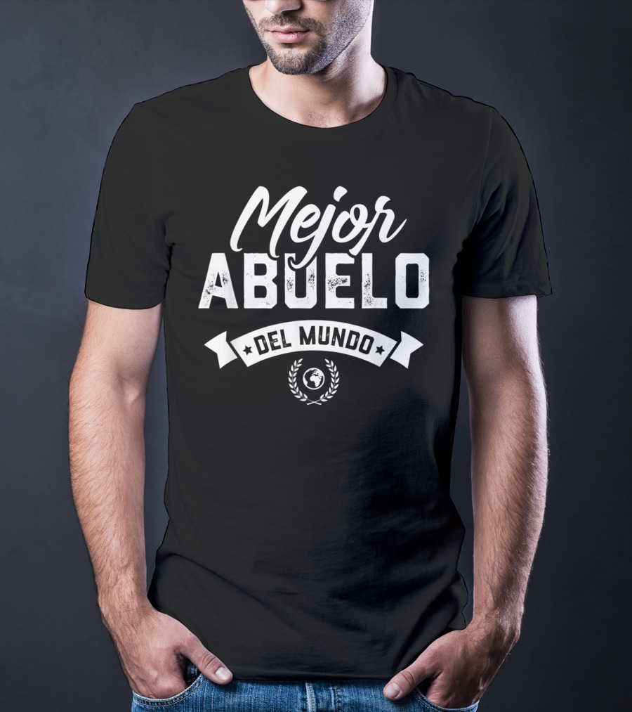 Mejor Abuelo Del Mundo Regalo Para Abuelo Mens T-Shirt