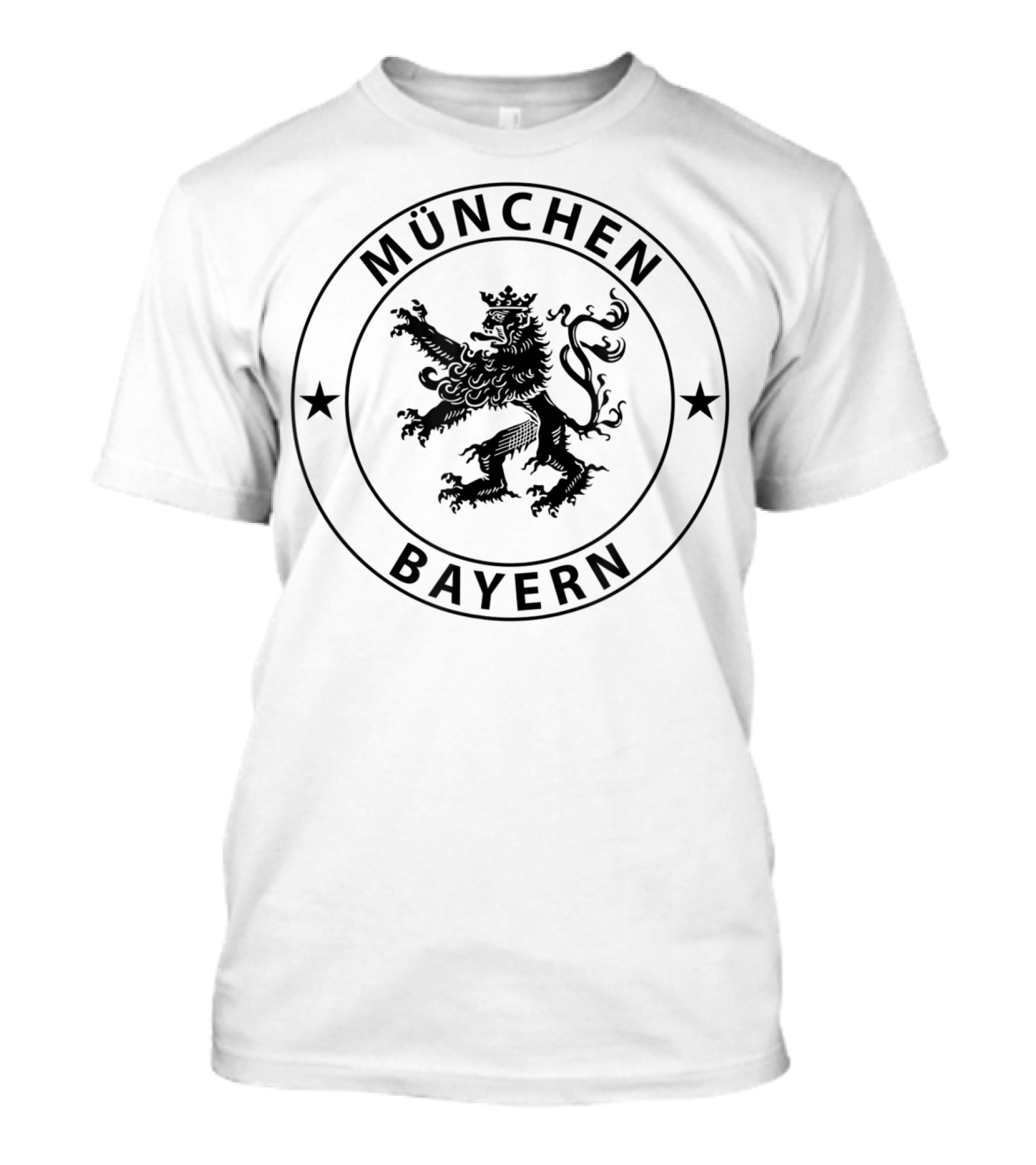 München Bayern Lion Emblem T-Shirt
