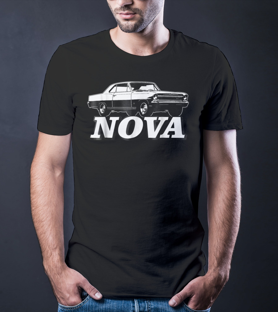 Nova 1966 Classic Muscle Car Vintage T-Shirt