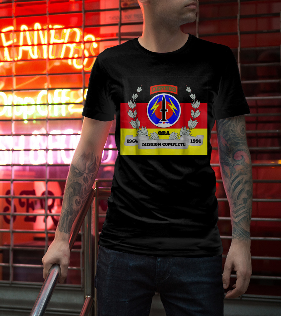 Pershing QRA Mission Complete 1964 To 1991 T-Shirt