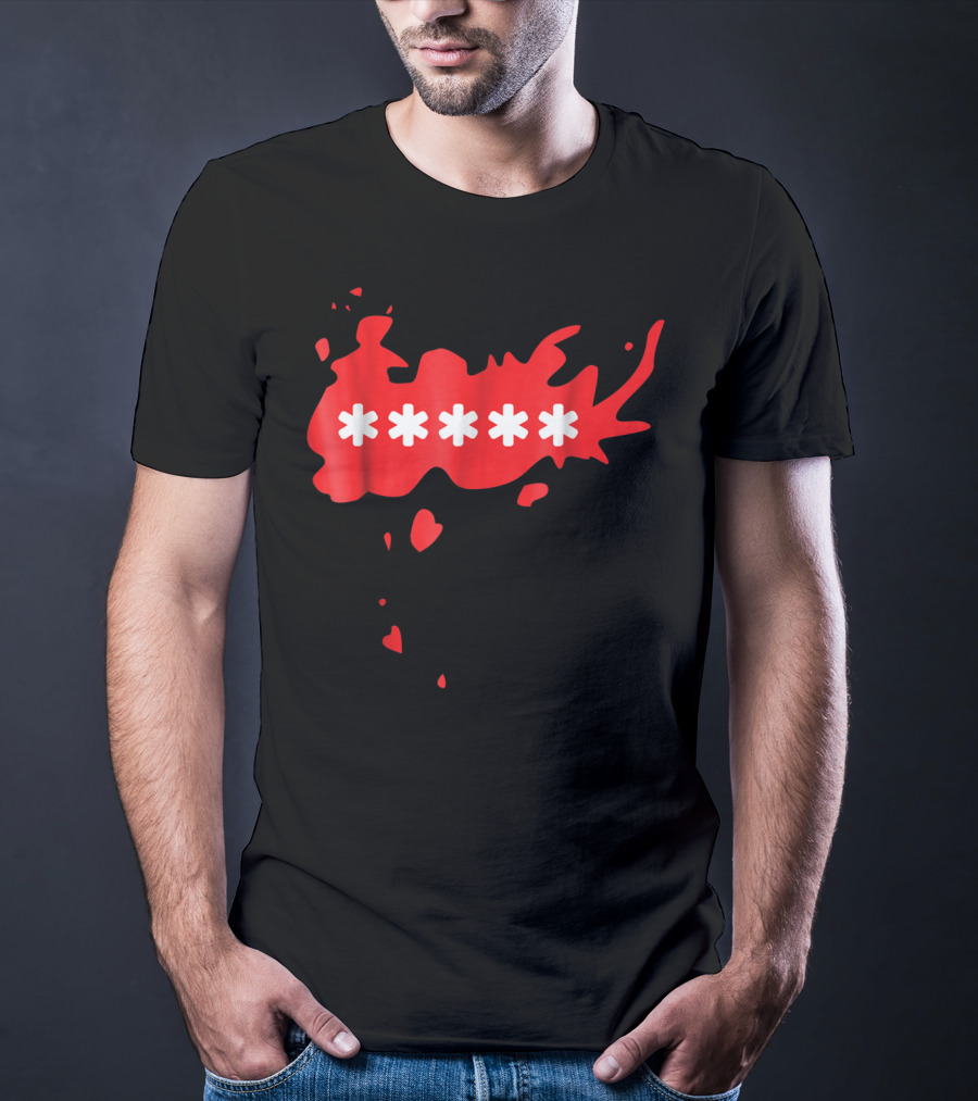 Persona 5 Futaba Sakura Asterisk Red Splatter T-Shirt