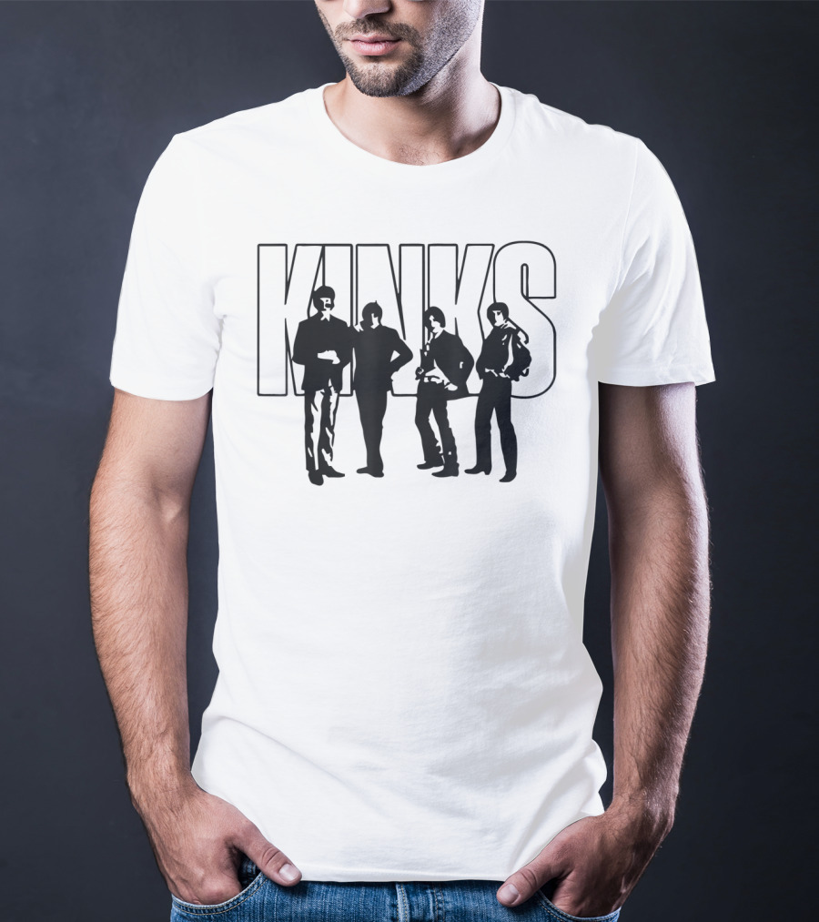 Kinks Music Band Members T-Shirt