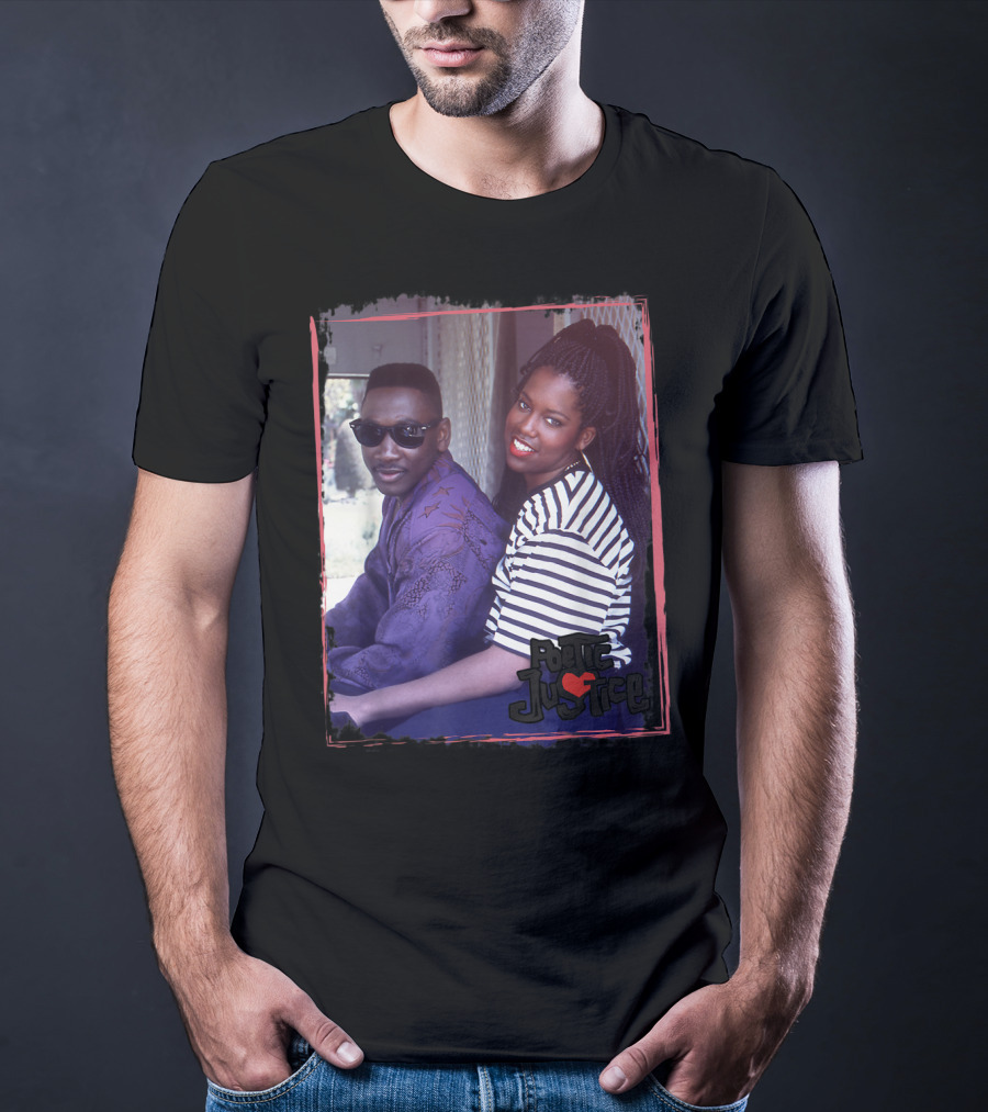 Poetic Justice Photograph With Iesha And Chicago Sitting Together T-Shirt