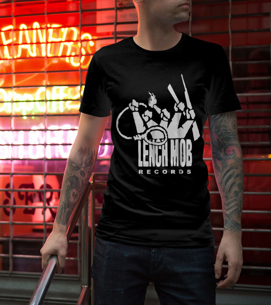 Lench Mob Records Fists And Chains T-Shirt