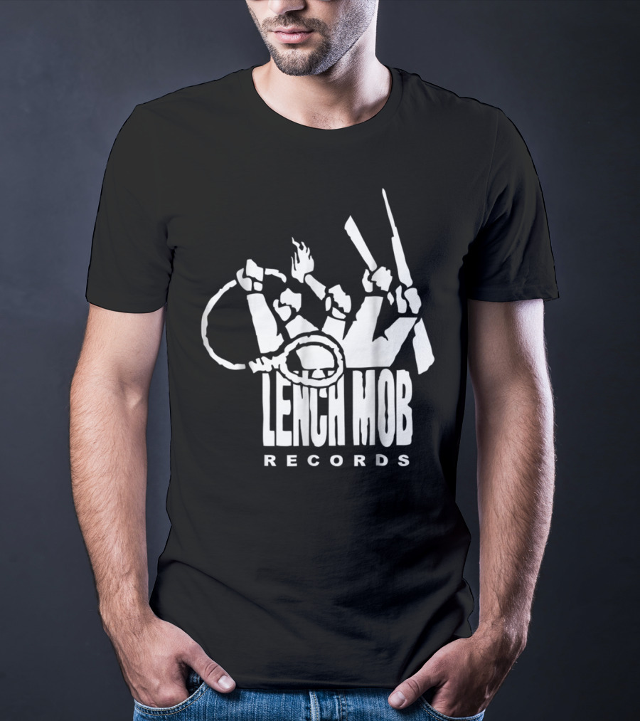 Lench Mob Records Fists And Chains T-Shirt