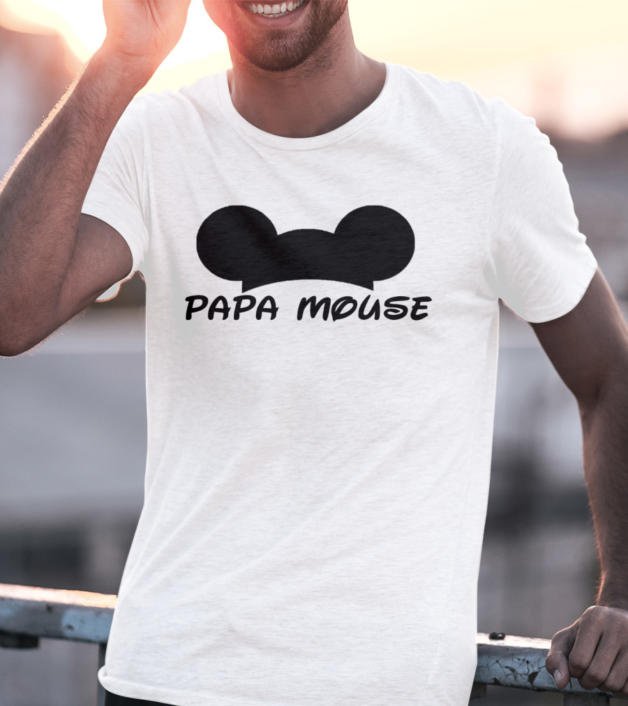 Papa Mouse Iconic Ears For Mens House Of Dreams T-Shirt