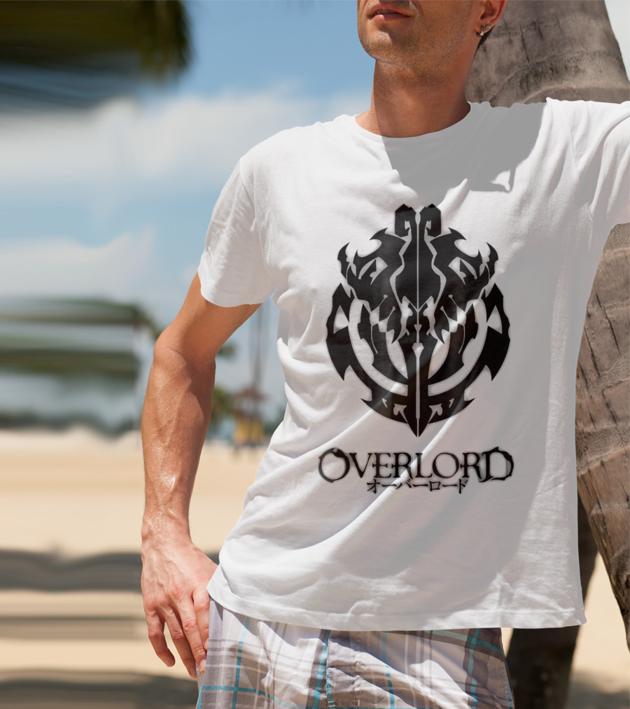 Overlord Anime Emblem Japanese Text For Kid Girl T-Shirt