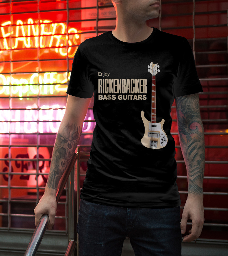 Enjoy Rickenbacker Bass Guitars T-Shirt